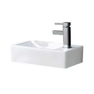 Fine Fixtures WH1811W Wall Hung Sink 18" X 11" - White Secure Checkout