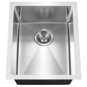 HamatUSA AXI-1214B 10mm Radius Undermount Prep Bowl Kitchen Sink - 12 x 14 inches Weekend Sale