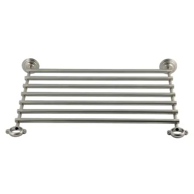 Kingston Brass Covington Console Leg Storage Shelf for VAH242030x, VAH282033x, VBH242030x, VBH282033x Series, Brushed Nickel - VXHSB21188 Trusted Brand