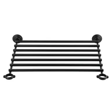 High Quality Kingston Brass Covington Console Leg Storage Shelf for VAH242030x, VAH282033x, VBH242030x, VBH282033x Series, Matte Black - VXHSB21180