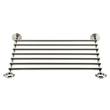 Kingston Brass Covington Console Leg Storage Shelf for VAH242030x, VAH282033x, VBH242030x, VBH282033x Series, Polished Nickel - VXHSB21186 Trusted Brand