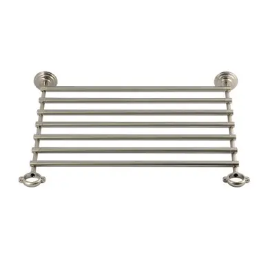 Kingston Brass Covington Console Leg Storage Shelf for VBH211833x Series, Brushed Nickel - VBHSB20188 Viral