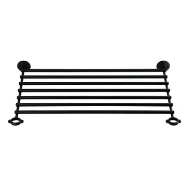 Kingston Brass Covington Console Leg Storage Shelf for VBH281833x Series, Matte Black - VBHSB28180 Flash Sale