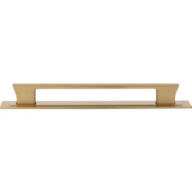 Atlas Zander Door Pull 7 9/16 Inch (c-c) - Warm Brass, A6005-WB Price Cut