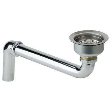 ELKAY LKAD35 Stainless Steel Body 3-1/2" Drain Strainer Basket and Offset Tailpiece Clearance
