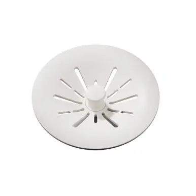 ELKAY LKPDQSRT Quartz Perfect Drain 3-1/2" Removable Polymer Basket Strainer and Rubber Stopper -Ricotta New Release