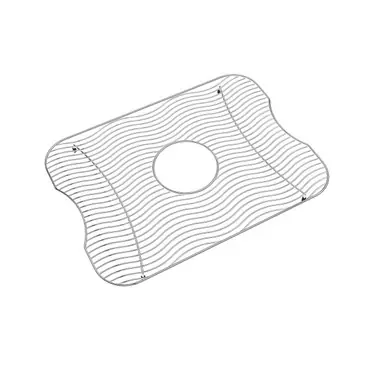Modern ELKAY LKWBG2115SS Stainless Steel 20" x 14-3/4" x 1" Bottom Grid