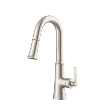 Gerber D150579SS Northerly Single Handle Pull-Down Prep Faucet w/ Snapback 1.75gpm - Stainless Steel Today Only