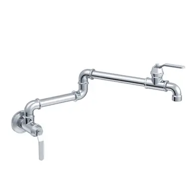 Weekend Sale Gerber D205037 Kinzie Wall Mount Pot Filler 2.2gpm - Chrome