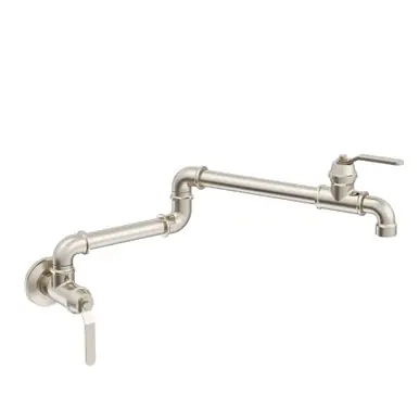 Gerber D205037SS Kinzie Wall Mount Pot Filler Faucet 2.2gpm - Stainless Steel Price Cut