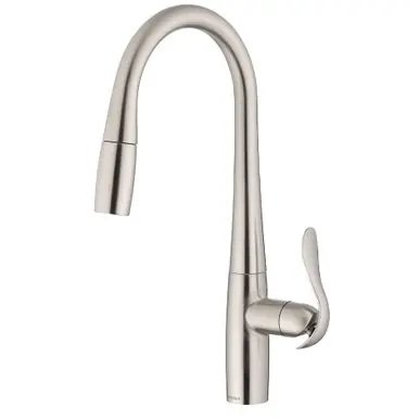 Gerber D454012SS Selene Single Handle Pull-Down Kitchen Faucet w/ Snapback 1.75gpm - Stainless Steel Best Price