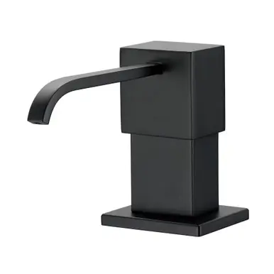 Gerber D495944BS Sirius Deck Mount Soap & Lotion Dispenser - Satin Black Save Now