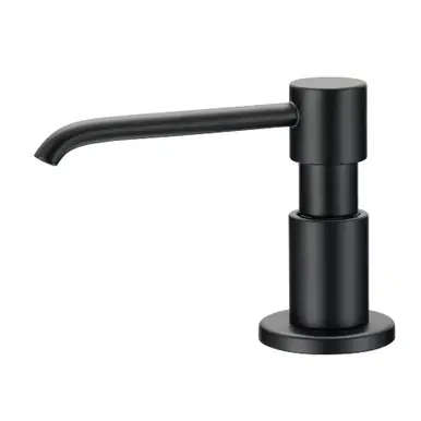 Gerber D495958BS Parma Deck Mount Soap & Lotion Dispenser- - Satin Black Editor’s Pick