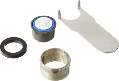 Certified Gerber DA613082NBN Standard Male Aerator Kit 1.0 Gpm Spray - Brushed Nickel