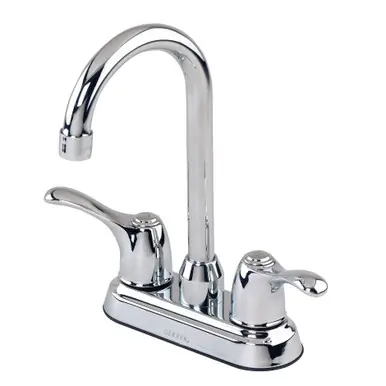 One Day Deal Gerber G0049372 Allerton Two Handle Centerset Bar Faucet 1.75gpm - Chrome
