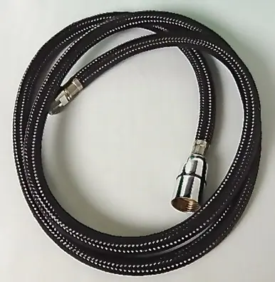 Gerber G0089082 Hose 64" Nylon Braided - Chrome Deal