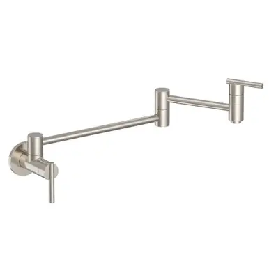 Gerber Parma D205058SS Wall Mount Pot Filler Faucet - Stainless Popular