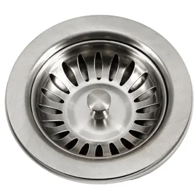 Hot Picks HamatUSA 3-1/2" Stainless Steel Basket Strainer - BAS-2000-SS
