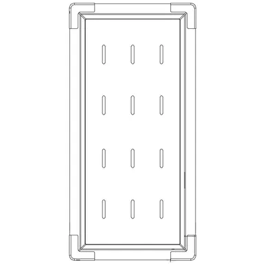 HamatUSA DRY-OS-817 Drying Tray 7 7/8" x 16" x 3 1/8" D Same Day Shipping