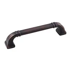 Hardware Resources 165-128DBAC 5-13/16" Overall Length Cabinet Pull - Screws Included - 128 mm center-to-center Holes - Brushed Oil Rubbed Bronze Deal