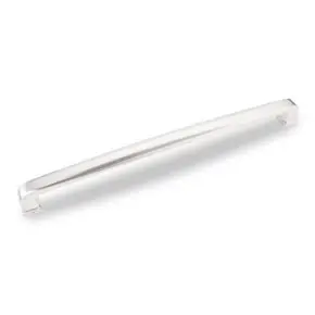 Hardware Resources 1092-12SN Milan 1 12-13/16 Inch L Plain Square Appliance Pull Handle - Satin Nickel Professional Grade