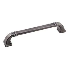 Hardware Resources 165-160BNBDL 7-1/16" Overall Length Cabinet Pull - 160 mm center-to-center Holes - Screws Included - Brushed Pewter Genuine