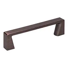 High Quality Hardware Resources 177-96DBAC 4-1/2" Overall Length Cabinet Pull - 96mm center-to-center Holes
