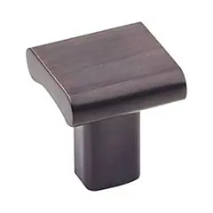Fan Favorite Hardware Resources 183DBAC 1" Diameter Cabinet Knob - Screws Included - Brushed Oil Rubbed Bronze