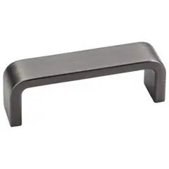 Hardware Resources 193-3BNBDL 3-1/4" Overall Length Cabinet Pull - 3" center-to-center Holes - Screws Included - Brushed Pewter Certified