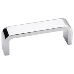 Hardware Resources 193-3PC 3-1/4" Overall Length Cabinet Pull - Screws Included - Polished Chrome Reduced Price