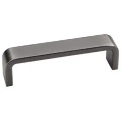 Budget Hardware Resources 193-96BNBDL 4" Overall Length Cabinet Pull - 96 mm center-to-center Holes - Screws Included - Brushed Pewter