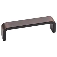 High Quality Hardware Resources 193-96DBAC 4" Overall Length Cabinet Pull - 96 mm center-to-center Holes - Screws Included - Brushed Oil Rubbed Bronze