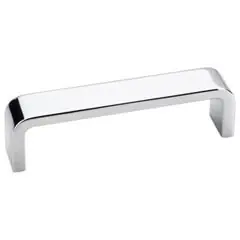 Hardware Resources 193-96PC 4" Overall Length Cabinet Pull - 96 mm center-to-center Holes - Screws Included - Polished Chrome Bulk Order