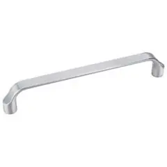 Don’t Miss Out Hardware Resources 239-160BC 6-13/16" Overall Length Scroll Cabinet Pull - 160 mm center-to-center Holes - Screws Included - Brushed Chrome