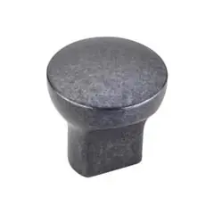 Hardware Resources 239DACM 1" Diameter Cabinet Knob - Screws Included - Gun Metal Certified