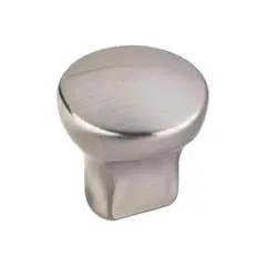 Hardware Resources 239SN 1" Diameter Cabinet Knob - Screws Included - Satin Nickel Express Delivery