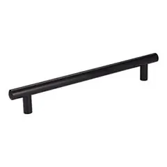 Editor’s Pick Hardware Resources 242MB 242 mm (9-1/2") Overall Length 9/16" Diameter Steel Cabinet Bar Pull - 192 mm center-to-center - Screws Included - Matte Black