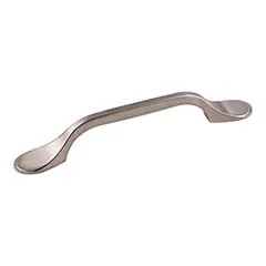 Hardware Resources 254-96SN 5-3/4" Overall Length Cabinet Pull - 96 mm center-to-center Holes - Screws Included - Satin Nickel Free Shipping