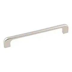 Hardware Resources 264-160NI 7" Overall Length Cabinet Pull - 160 mm center-to-center Holes - Screws Included - Polished Nickel Hot Picks