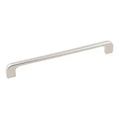 Crafted Hardware Resources 264-192NI 8-1/4" Overall Length Cabinet Pull - 192 mm center-to-center - Screws Included - Polished Nickel