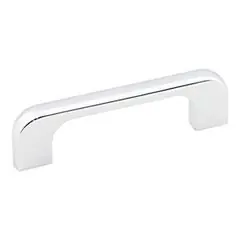 Hardware Resources 264-3PC 3-11/16" Overall Length Cabinet Pull - Screws Included - Polished Chrome Factory Price