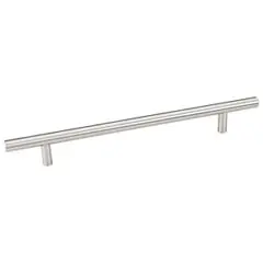 Hardware Resources 270SS 270 mm (10-5/8") Overall Length 7/16" Diameter Hollow Stainless Steel Cabinet Bar Pull with Beveled Ends 192 mm center-to-center - Screws Included - Stainless Steel Trending