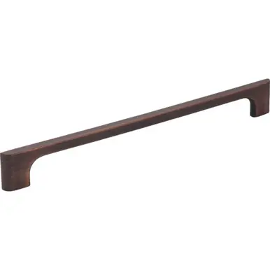 Hardware Resources 286-224DBAC 10-3/16" Overall Length Cabinet Pull 224 mm center-to-center - Screws Included - Brushed Oil Rubbed Bronze Clearance