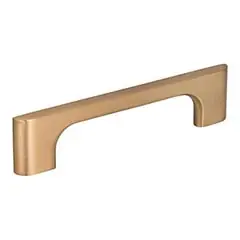 Exclusive Offer Hardware Resources 286-96SBZ 5-1/8" Overall Length Cabinet Pull - 96 mm center-to-center Holes - Screws Included - Satin Bronze