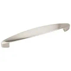 Big Sale Hardware Resources 308-128SN 5-9/16" Overall Length Cabinet Pull - Screws Included - 128 mm center-to-center Holes - Satin Nickel