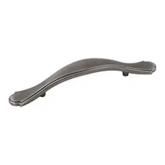Hardware Resources 3108BNBDL 5-1/4" Overall Length Cabinet Pull - Screws Included - Brushed Pewter Final Sale