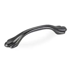Hardware Resources 3208DACM 4-1/4" Overall Length Cabinet Pull - 3" center-to-center Holes - Screws Included - Gun Metal Shop Now