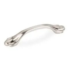 Hardware Resources 3208SN 4-1/4" Overall Length Cabinet Pull - Screws Included - Satin Nickel Limited Time