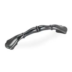 Hardware Resources 3308DACM 4-1/2" Overall Length Cabinet Pull - Screws Included - Gun Metal Best Price