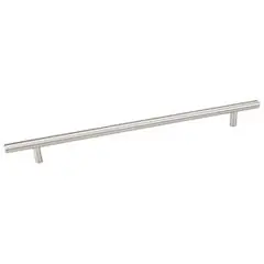 Time-Limited Hardware Resources 366SS 366 mm (14-3/8") Overall Length 7/16" Diameter Hollow Stainless Cabinet Bar Pull with Beveled Ends 288 mm center-to-center - Screws Included - Stainless Steel